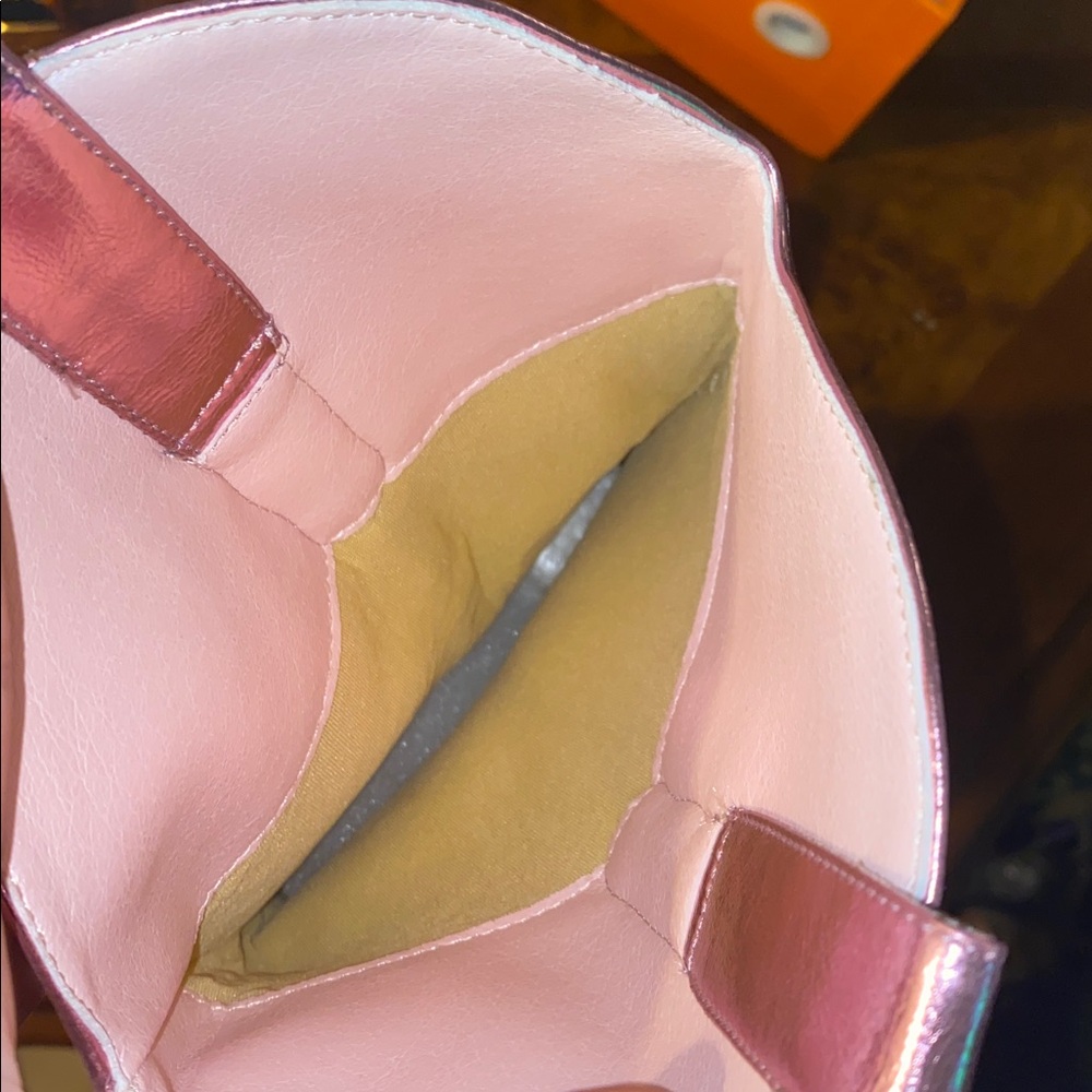 NWT- Pink Heeled Metallic Cowboy Boots for Women - Picture 7 of 7